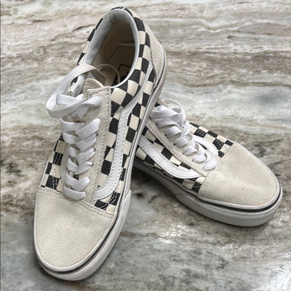 Vans Checkerboard Sneakers - Picture 1 of 6